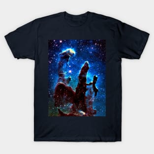 The Pillars of Creation Combining Infrared and Visible Light T-Shirt